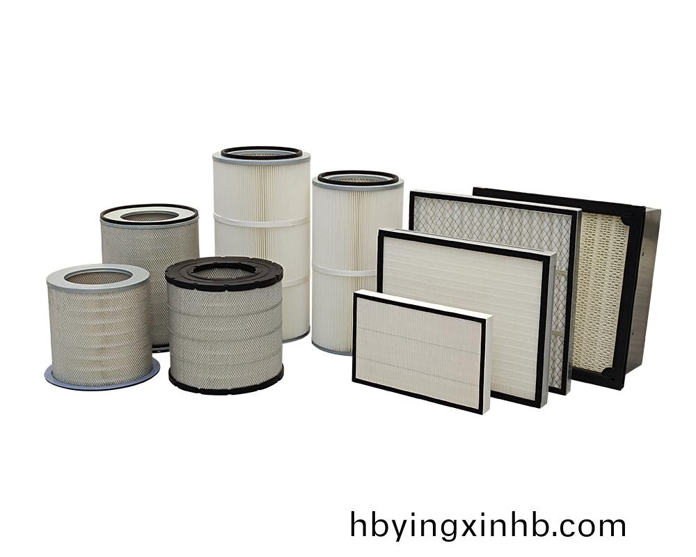 Environmental dust removal filter