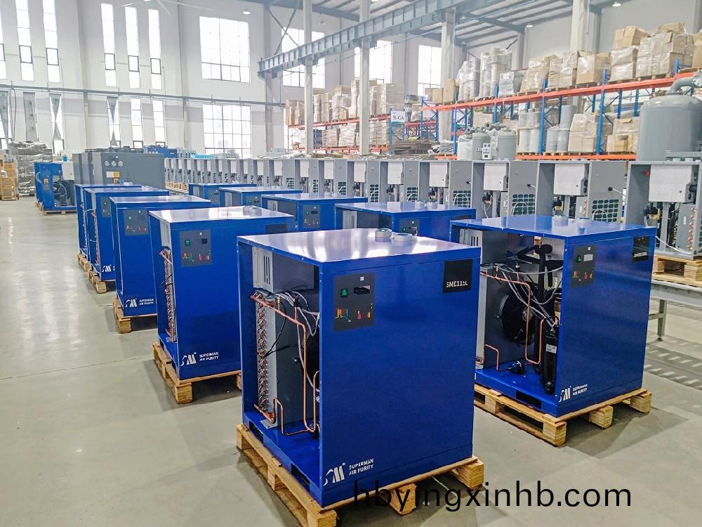 超曼冷干机生产线